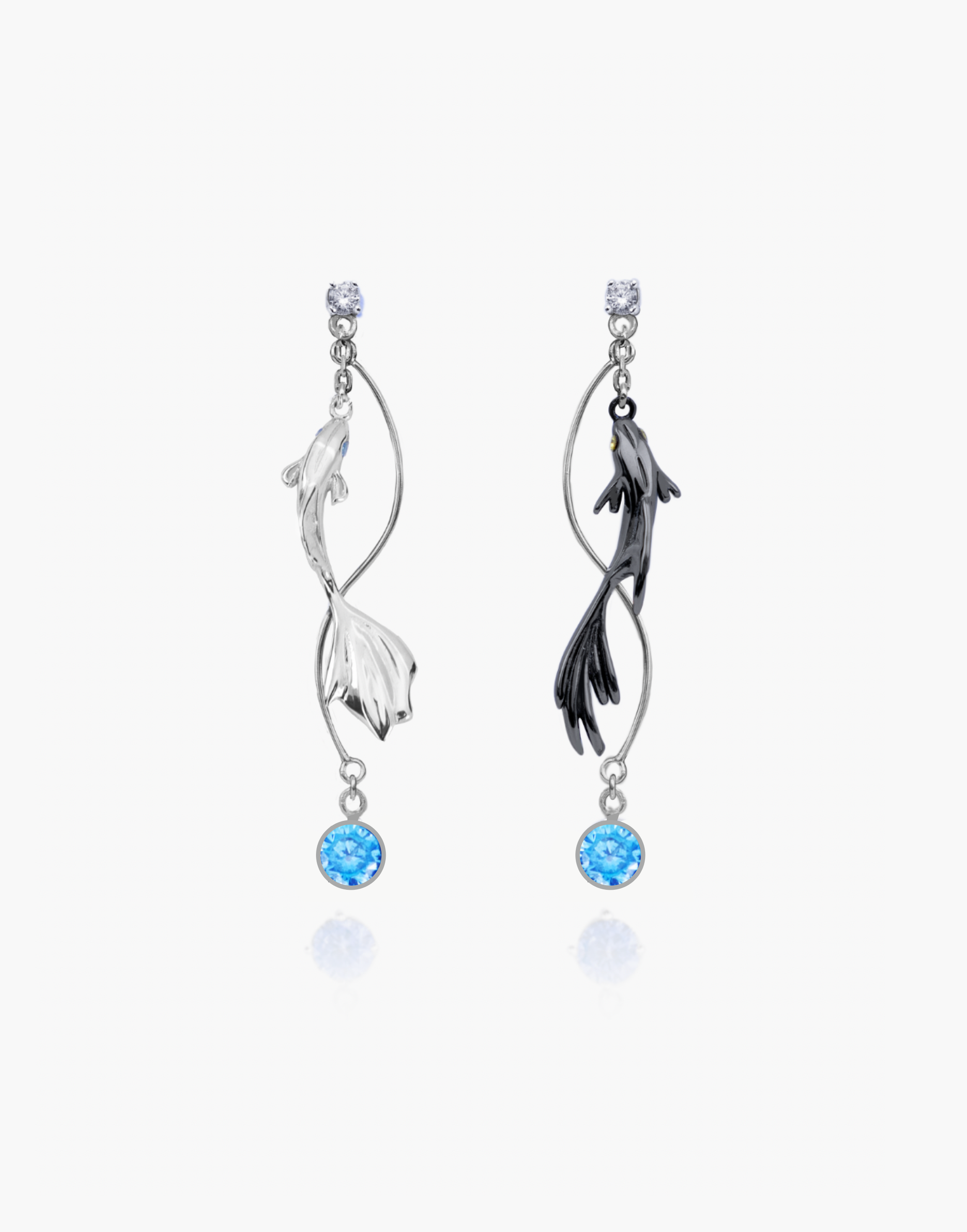 Beta Fish Earrings